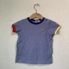 Hot Biscuits ストライプTシャツ 80