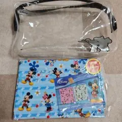 ミッキーマウス レジャーシート 60×90cm 透明ケース付き