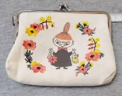 MOOMIN リトルミイ がま口ポーチ 花柄のサムネイル