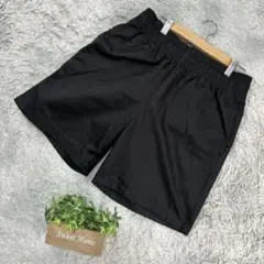 良品❗️【GU】ジーユー シンプルショートパンツ(M)黒