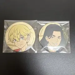 東京リベンジャーズ 場地圭介　松野千冬　浮世絵 缶バッジ