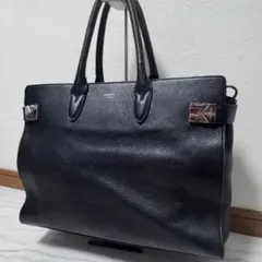 ✨美品✨ ペッレモルビダ メイデンヴォヤージュ 錠前 ビジネスバッグ トート 黒 未使用級✨ペッレモルビダ メイデンヴォヤージュ 錠前 ビジネスバッグ