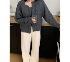 ohotoro cable set cardigan