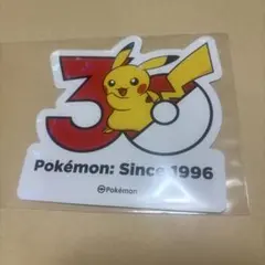 韓国限定 ポケモン メガフェスタ 30周年ランダムステッカー ピカチュウ