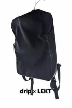 drip×LEKT FLOORPACK ver.1ブラックリュックビジネスのサムネイル