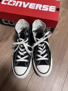 コンバースオールスター ハイカット ブラック24.5