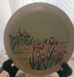 【希少】明治神宮外苑 花菖蒲の皿