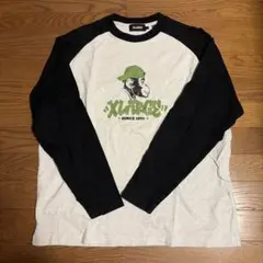 XLARGE ラグラン長袖カットソー S