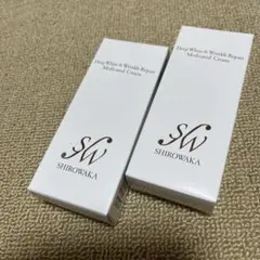 シロワカ✳️ディープホワイト＆リンクルリペアメディケイティッドクリーム22g