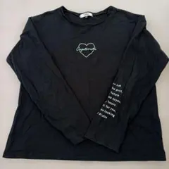 ピンクラテ　長袖Tシャツ Mサイズ