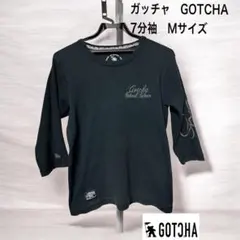 Gotcha ガッチャ　七分袖Tシャツ ブラック Mサイズのサムネイル