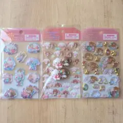 シュガーバーニーズ ぷっくりシール 3種セットのサムネイル