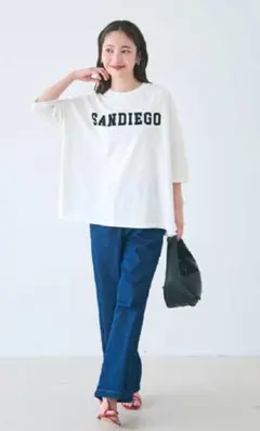 新品　コカ　レディース　ロゴTシャツ
