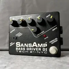 【美品】【初期型前期】 SansAmp BASS DRIVER DI レビュー】TECH21 SansAmp BASS DRIVER DI V1 前期 初期型