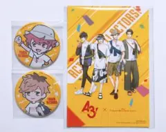 A3! タワレコカフェ 缶バッジ 咲也 綴 セット