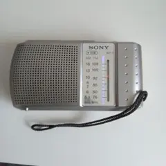 SONY ポケットラジオ ICF-T510V シルバー 3バンドラジオ - メルカリ