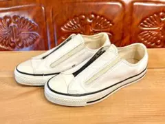 ★90s!USA!レア!コンバース オールスター レザー 白 ビンテージ 258