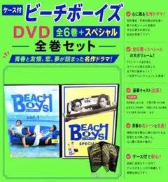 ビーチボーイズ 全6巻＋スペシャルVHSセット｜反町隆史/竹野内豊/広末