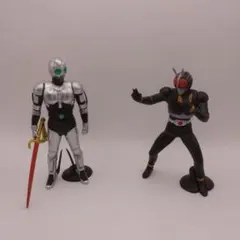 ガシャポン　HG 仮面ライダーブラック　シャドームーン　セット