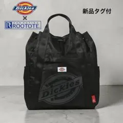Dickies × ROOTOTE 限定コラボ 2WAY巾着トートナップサック黒のサムネイル
