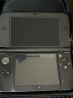 New 3DS LL ブラック 本体とケース付き