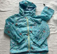 BEAMS mini 水色ジャケット フード付き120cm