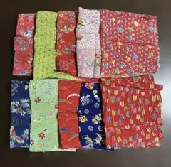新品！ちりめん生地　10枚セット