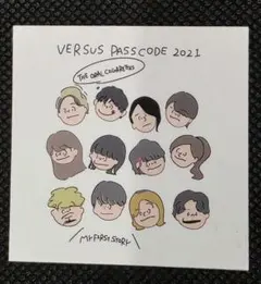 VERSUS PASSCODE 2021 ステッカー 1枚のサムネイル
