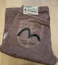 希少モデル ヤマネ エヴィス エビス LOT 1959デニムパンツ グリーン