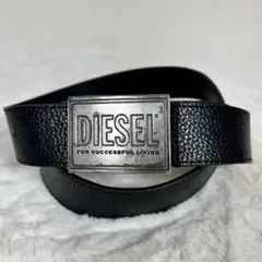 DIESEL ブラックレザーベルト サイズ90/36 新品未使用　本物 楽天市場】ディーゼル diesel ベルト 90/36 レザーの通販