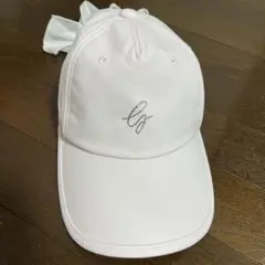 DESCENTE GOLF ホワイトリボンキャップ　LUXE リュクス