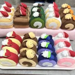 【お好きなケーキ5個】フェルトおままごと　ケーキセット