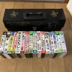 昭和カセットテープ27点(JPSレトロカセットケース、レア物)おまけ付き