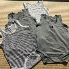 西松屋　ベビー肌着セット 4枚組