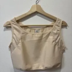 Veimia ベージュ 胸を小さく見せるブラ