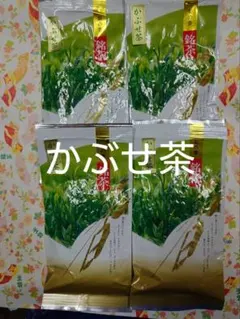 今年の新茶　静岡茶 深蒸し茶　かぶせ茶100g4袋 日本茶緑茶煎茶 深蒸し茶のサムネイル