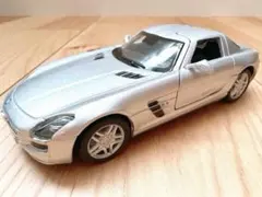 キンスマート KINSMART メルセデスベンツ　プルバックミニカー シルバー