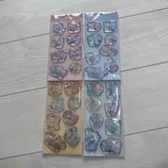 サンリオ　ウォーターシール　4枚セット　シナモロール　キティ　ポムポムプリン