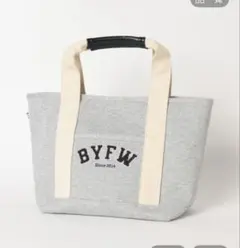 BAYFLOW☆新品 ［A4サイズ収納可能］スウェットロゴトートM