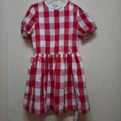 値下げ　タグ付き　GRL チェック柄ワンピース