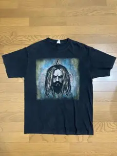 イエス・キリスト ジーザスTシャツ ブラック バックプリント Lサイズ