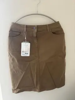 新品　SAINT JAMES ブラウンベージュ　膝丈スカート 38のサムネイル