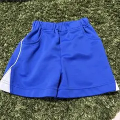 保育園　幼稚園　ジャクエツ 体操服 半ズボン　ブルー 110cm