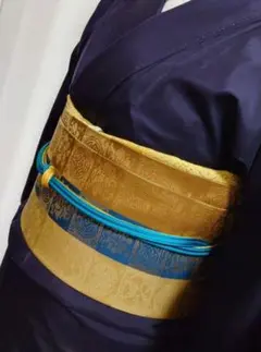 名古屋帯　龍村　開き仕立て　正絹のサムネイル