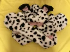 1回使用‼️✳️ディズニー101匹わんちゃん　フード付きマフラー手袋‼️ダルメシアン