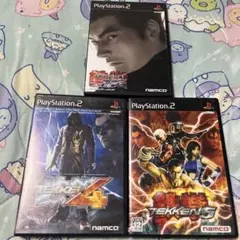PS2 プレイステーション2 プレステ２ 鉄拳 ３本セット タッグ ４ ５