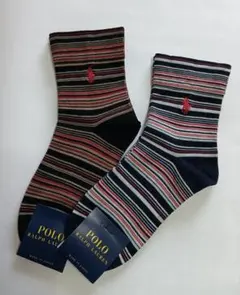 RALPH  LAUREN ポロラルフローレン レディース ソックス 2足セット