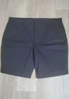 【超美品】ユニクロ UNIQLO 黒 ショートパンツ XL