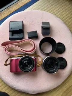SONY NEX-C3 レンズ２本 フラッシュ付き