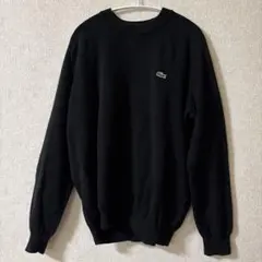LACOSTE ラコステ ニット セーター ブラック　Ｌ